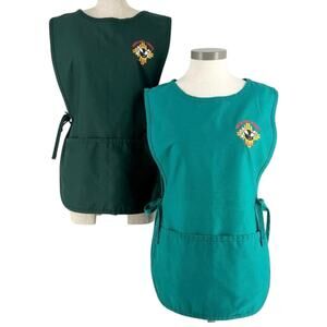 bowling alley uniform smock apron set of two